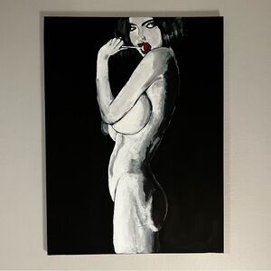 (Original) Unwrapped ( 18 x 24 | Acrylic on Canvas, 2024)